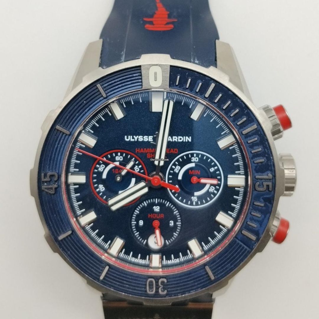 43967857-fgwzkq5wrnd6frojtaax6t7b-ExtraLarge Ulysse Nardin Hammerhead Shark Chronograph - Image 1