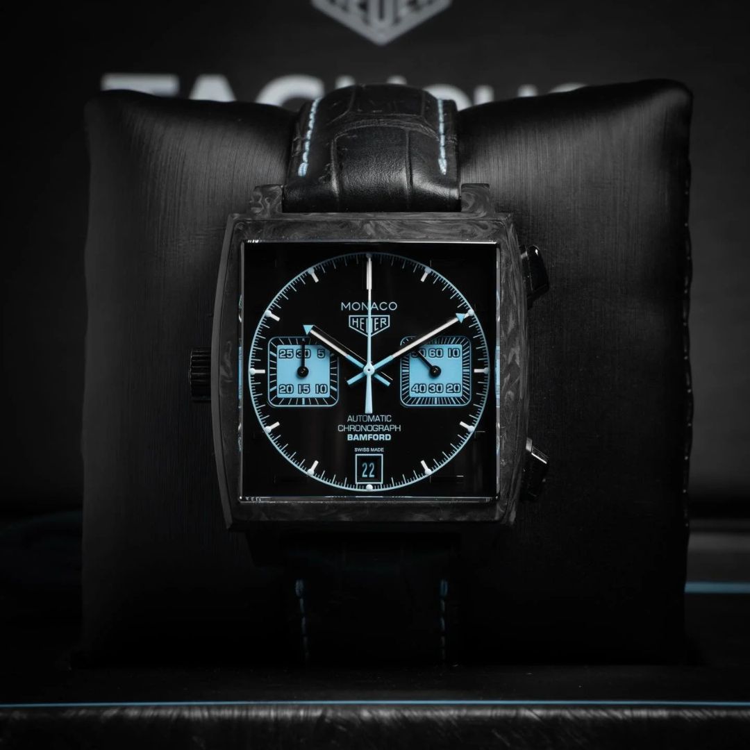 image-asset TAG Heuer Monaco Bamford 2019 Full Set Extra Strap - Image 1