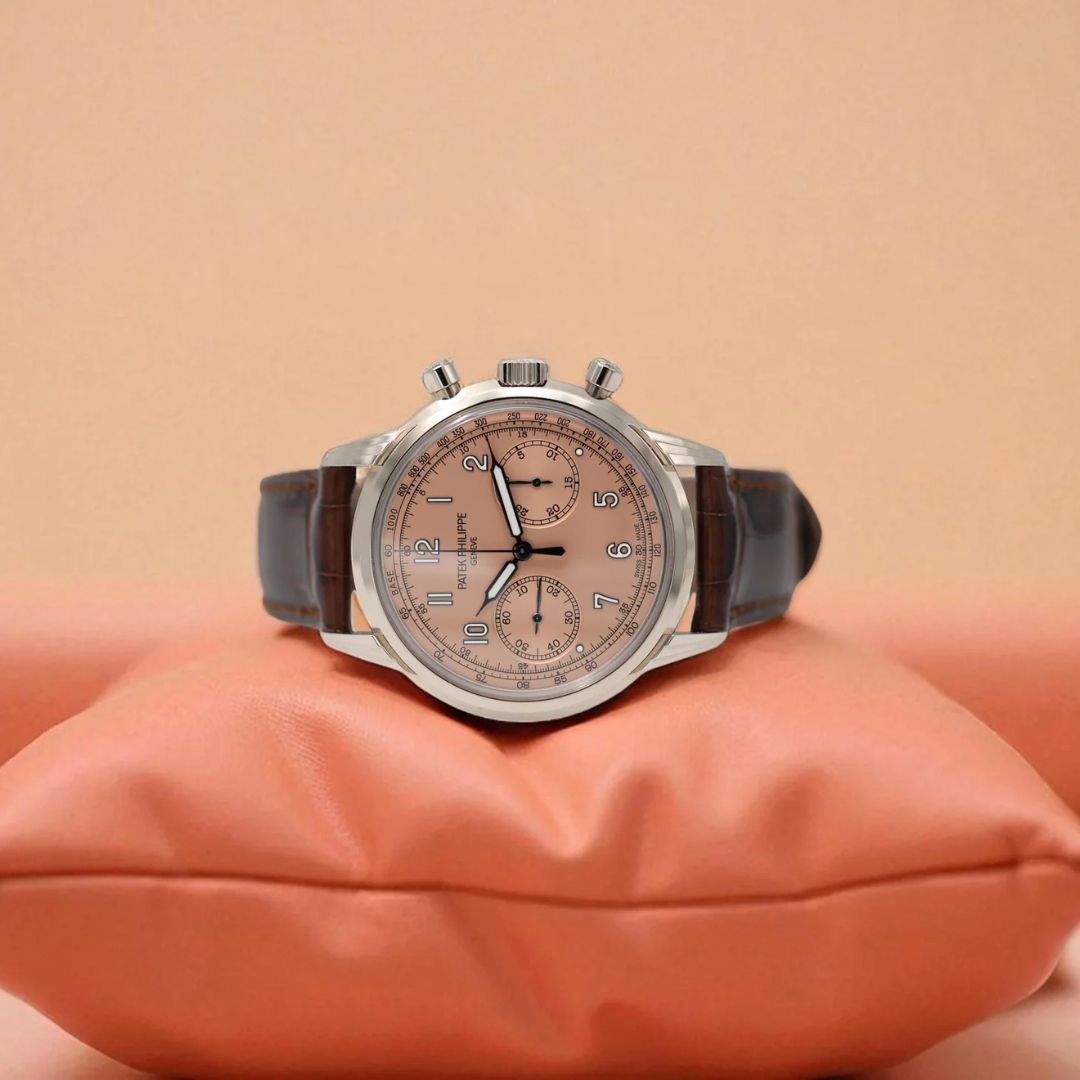white-Photoroom_25 Patek Philippe Complications Chronograph Salmon Dial 5172G-010 - Image 1