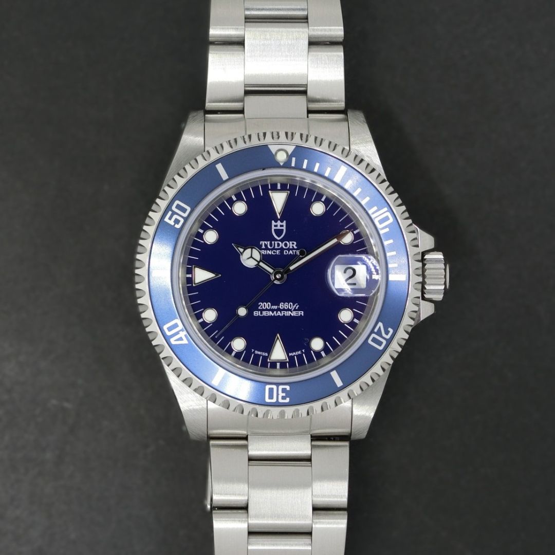 03df47685d7795221b2897f1eb700b68 Tudor Prince Date Submariner 79190B Later model comes with service warranty: April 2026y - Image 1
