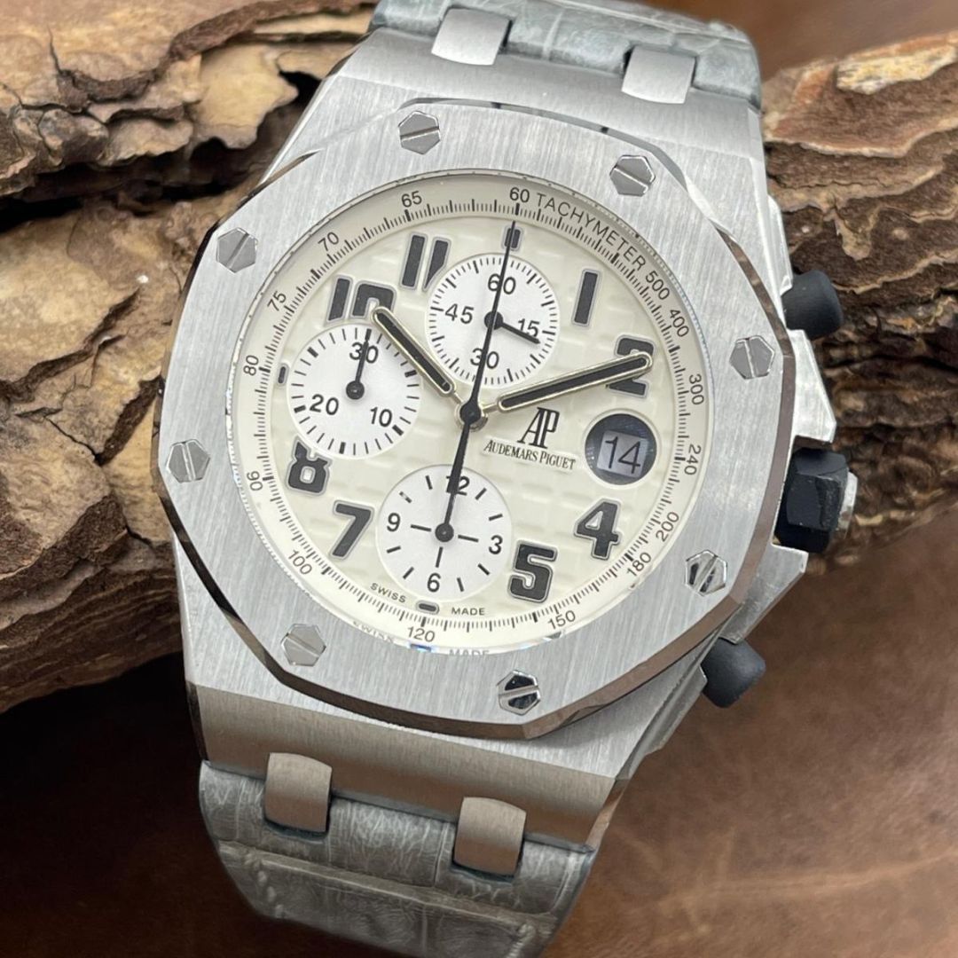 256208_1 Audemars Piguet Royal Oak Offshore Chrono Safari Extract - Ref. 26020ST.OO.D091CR.01.A - Image 1