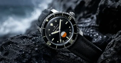 Blancpain Fifty Fathoms MIL-SPEC tribute dive watch showcasing vintage military-inspired design, historical naval heritage, and professional underwater functionality.